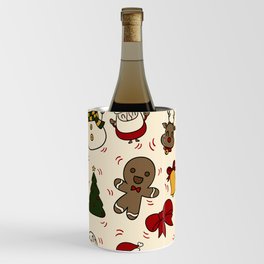 Christmas Pattern Wine Chiller