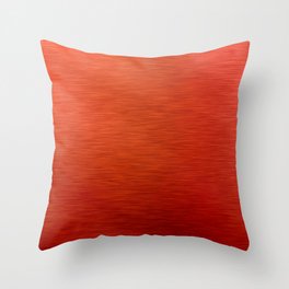 Gradient orange red Throw Pillow