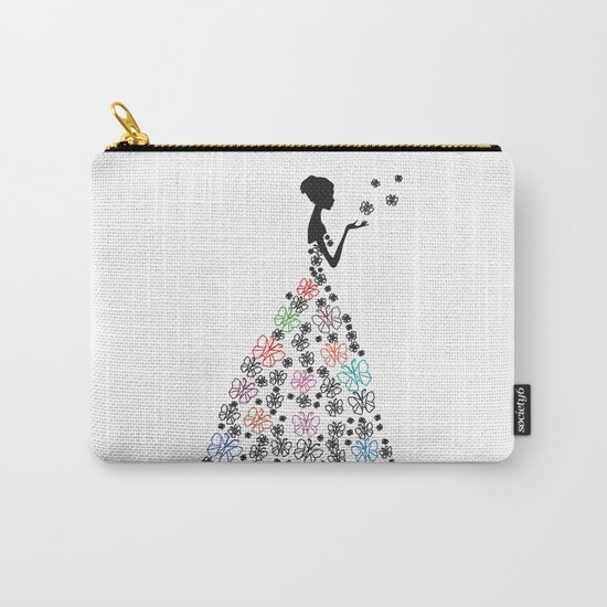Origami Butterfly Dress No. 1 Carry-All Pouch