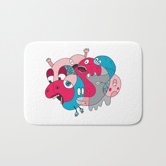 Rhino-Splat Bath Mat