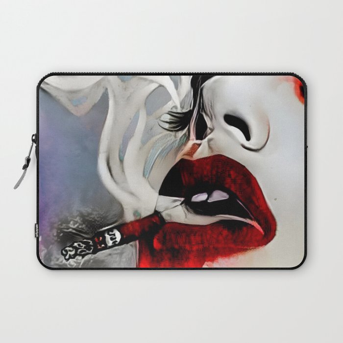 Red Exhale Laptop Sleeve