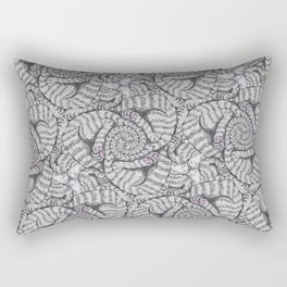 Aloof, a Cat Tessellation Rectangular Pillow