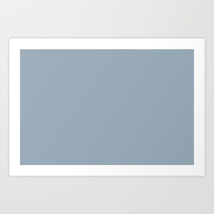 Narrative Dark Pastel Blue Gray Solid Color Pairs To Sherwin Williams