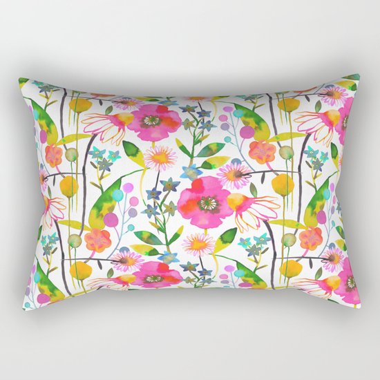 Spring flowers Rectangular Pillow
