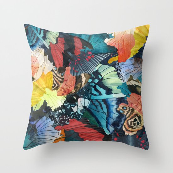Fallen Throw Pillow