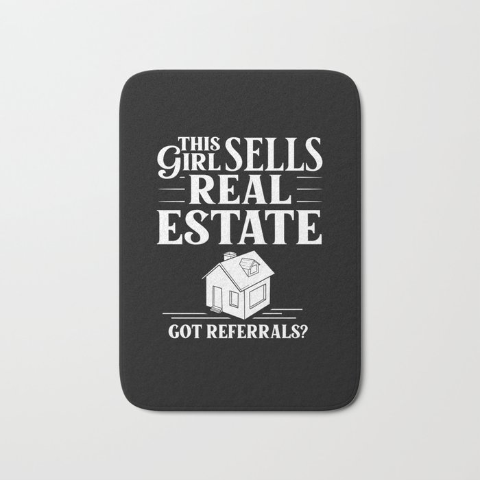 Real Estate Agent Realtor Investing Bath Mat