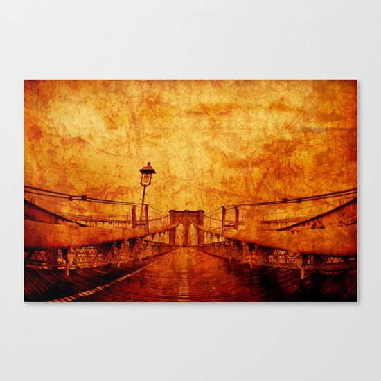 Brooklyn Burning Canvas Print