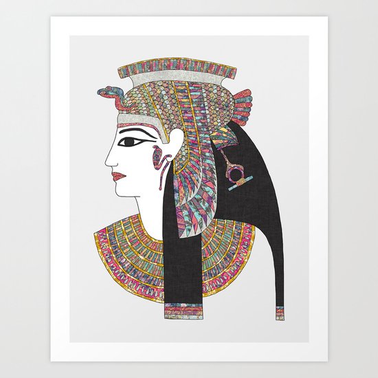 EGYPTIAN GODDESS Art Print