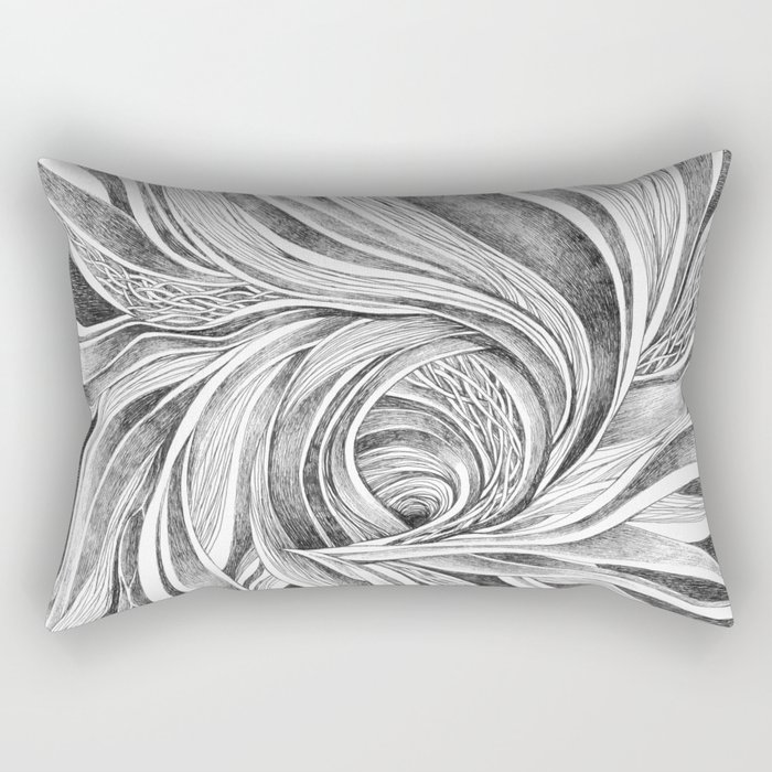 Swirling Tree Rectangular Pillow