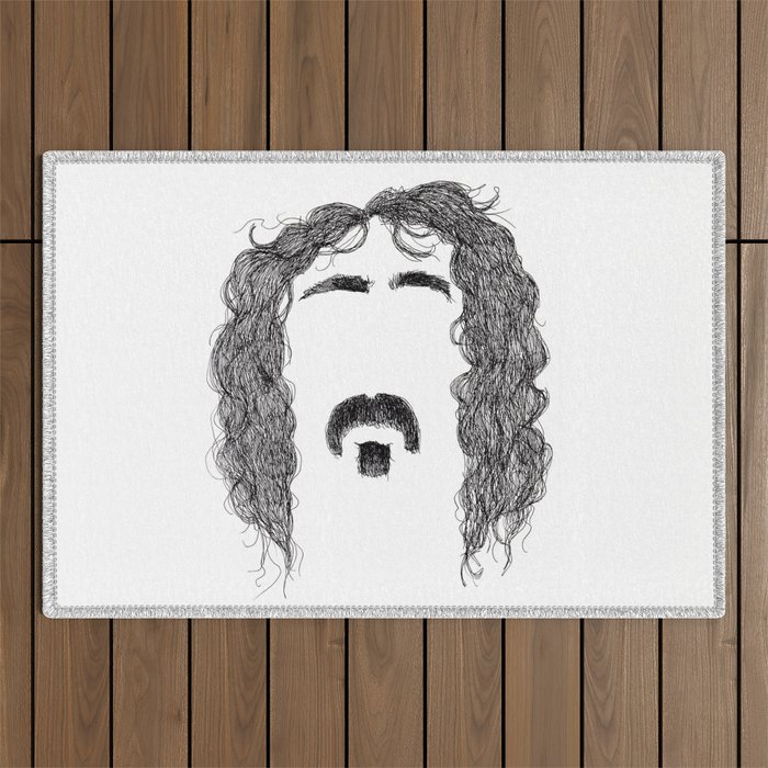 Frank Zappa Outdoor Rug