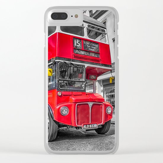 London Routemaster 15 Clear iPhone Case