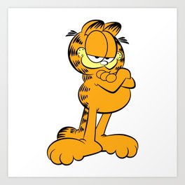 Garfield Art Print