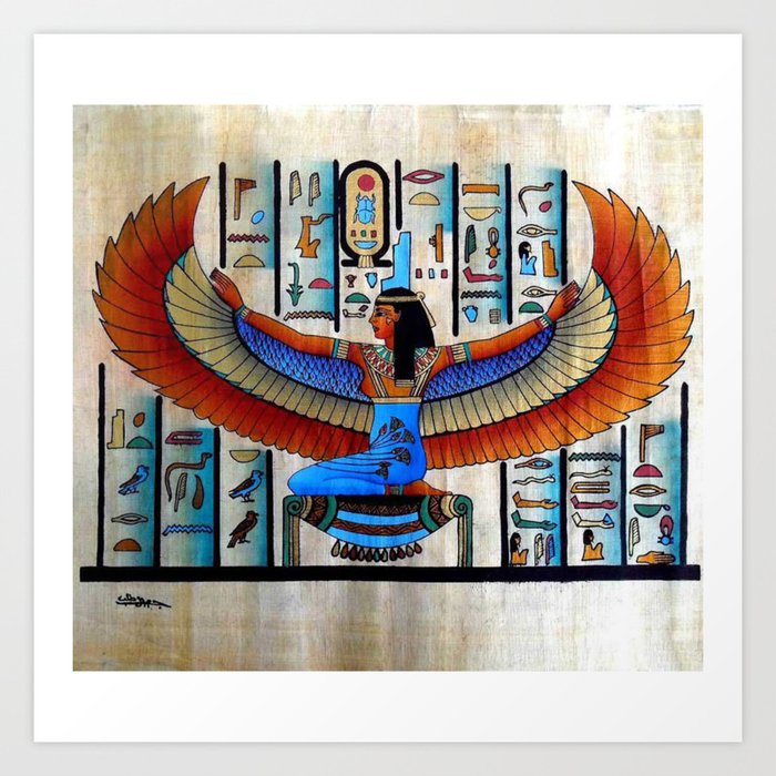 Goddess Isis Art Print