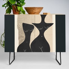 Modern Abstract Woman Body Vases 07 Credenza