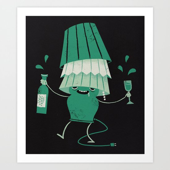 Lights Out Art Print