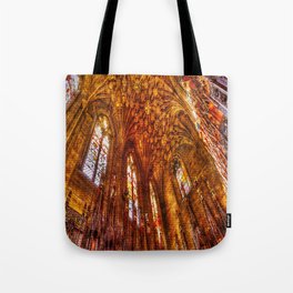 Thistle Chapel Canvas Texture Tote Bag