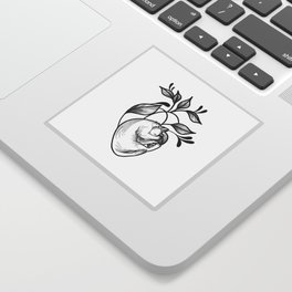 Kitty heart Sticker