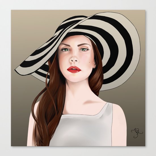 LanaDelRey Canvas Print