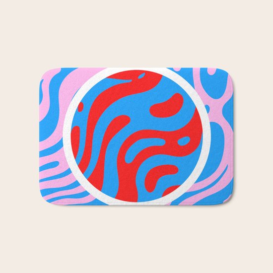 Marbling Bath Mat