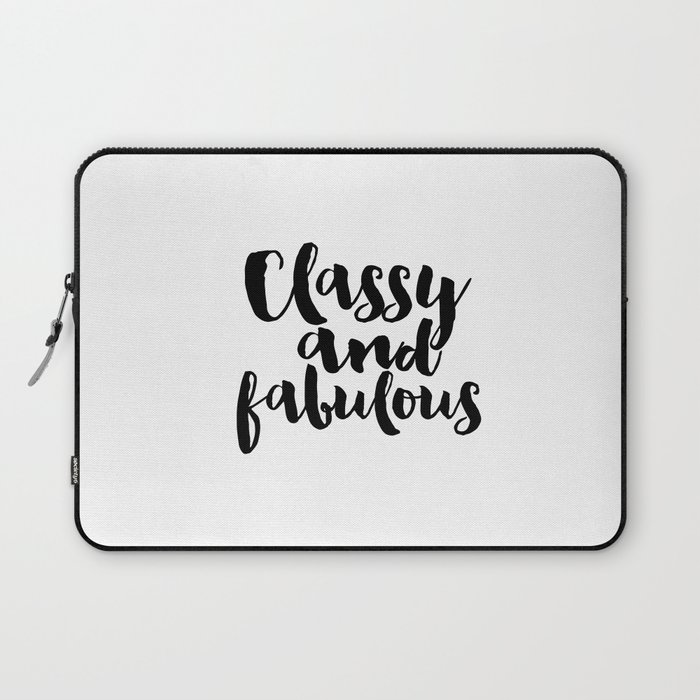 Girls Room Decor Girly Gifts Fashion Wall Art Printable Women Gift Fashion Art Fashion Print Quotes Laptop Sleeve By Typohouseart Society6