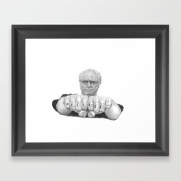 Knugen - King of Sweden Framed Art Print