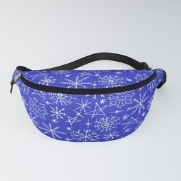 Snowflakes pattern Fanny Pack
