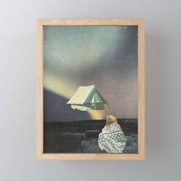 Tent Framed Mini Art Print