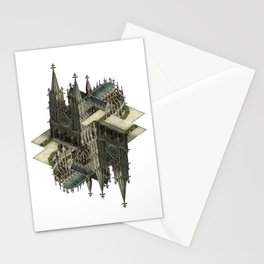 m.c. cathedral Stationery Cards