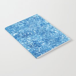 Blue and White Swirl No. 1 Notebook