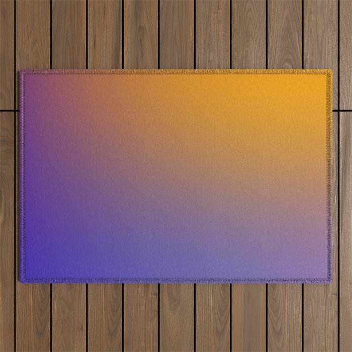 97  Rainbow Gradient Colour Palette 220506 Aura Ombre Valourine Digital Minimalist Art Outdoor Rug
