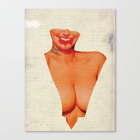 White Canvas Print