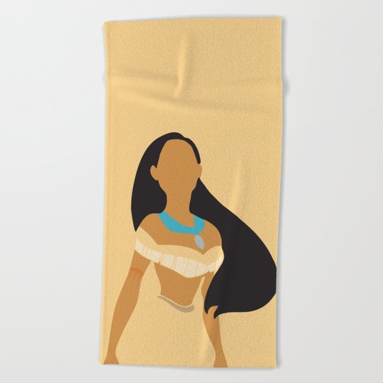 Pocahontas - Minimalist Beach Towel