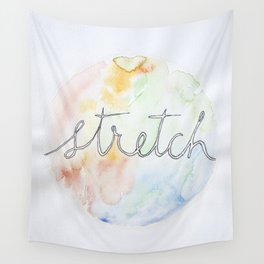 Stretch Rainbow Wall Tapestry | Grow, Painting, Rainbow, Watercolor, Stretch, Circle 