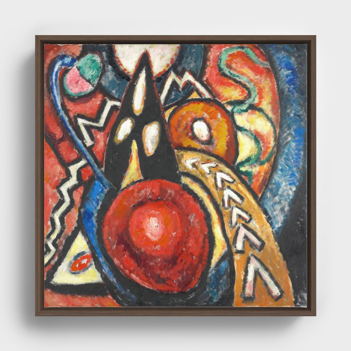 Movements by Marsden Hartley Framed Canvas
