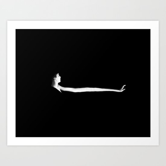Touching From a Distance Art Print