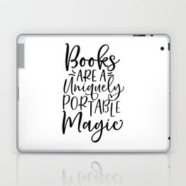 Books Are A Uniquely Portable Magic Laptop Skin