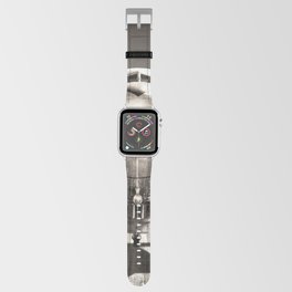 vintage airplane on a runway Apple Watch Band