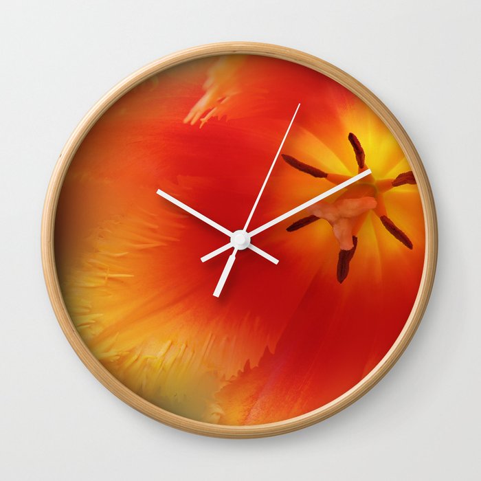Welcoming Arms Wall Clock