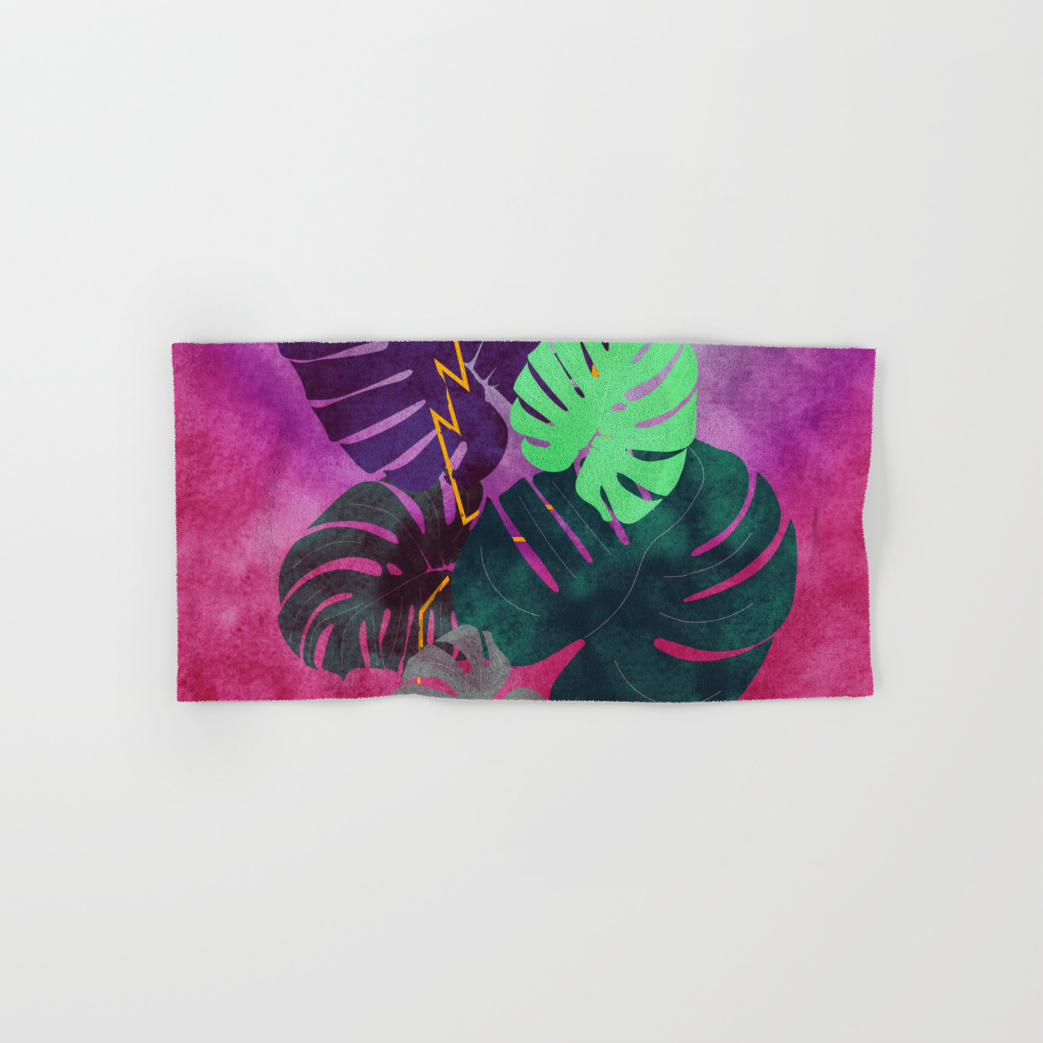 Vintage Jungle Vibes 2 Hand Bath Towel By Sboar A Society6