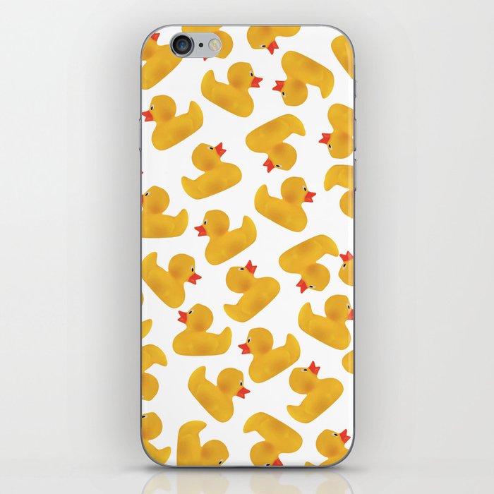 Rubber Duck pattern Design iPhone Skin