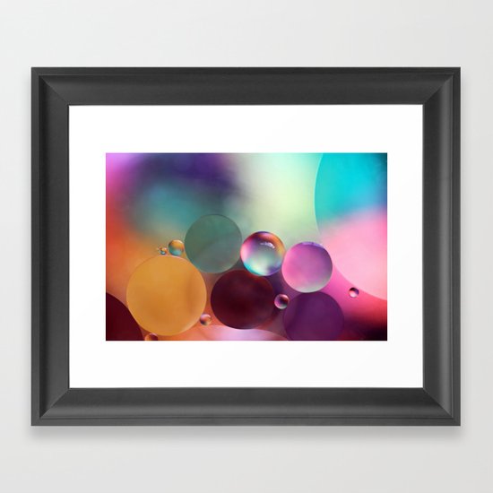 life is sweet Framed Art Print