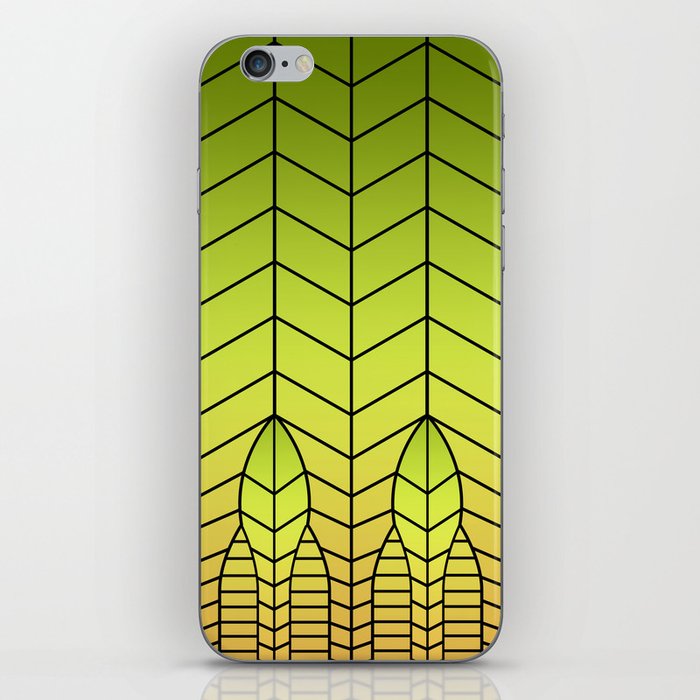 LET THERE BE LIGHT (abstract geometric) iPhone Skin