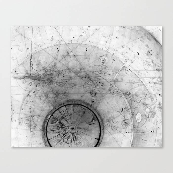 Particle Tracks Canvas Print