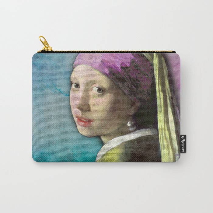 Girl with a Pearl Earring Carry-All Pouch