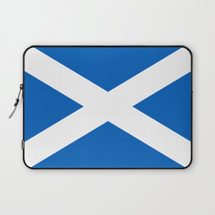 Flag of Scotland - Scottish flag Laptop Sleeve