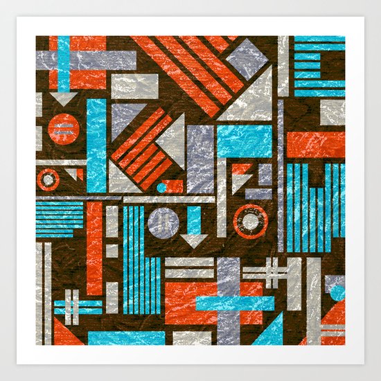 American Confusion Art Print