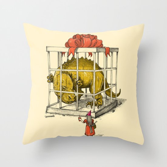 The Gift Throw Pillow