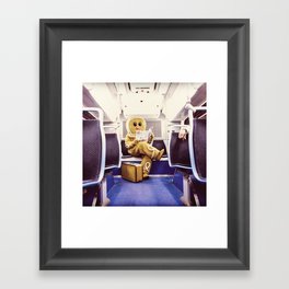 Gingerbread Man At Large Pt3 Framed Art Print