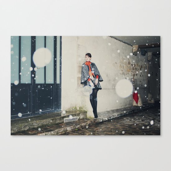 Snowscape III Canvas Print