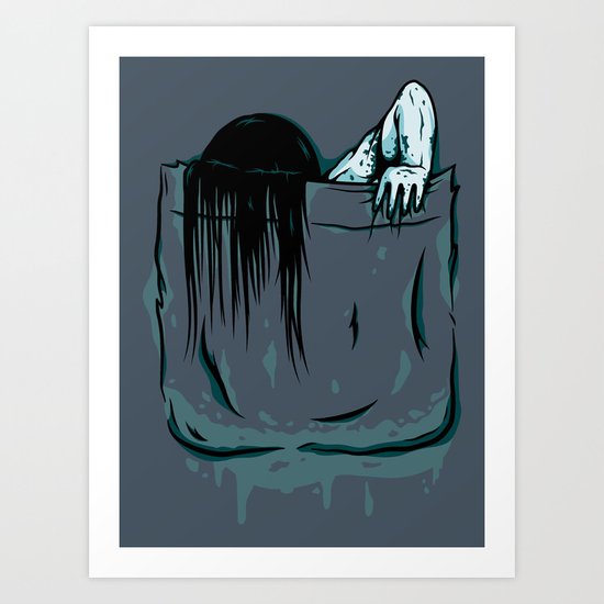 Pocket Samara Art Print
